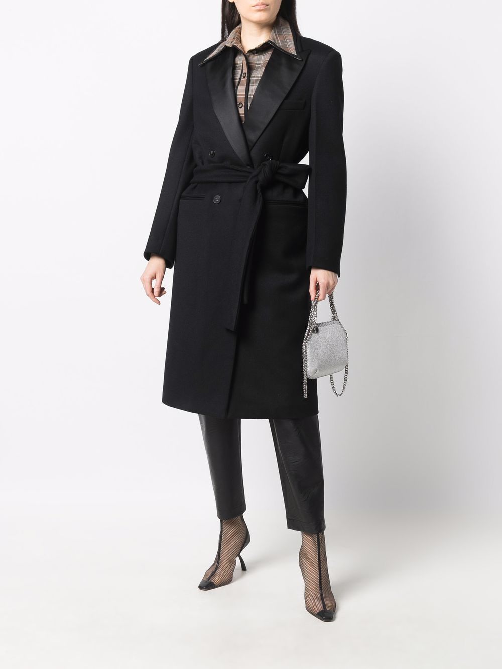 Stella McCartney double-breasted belted coat - WARDROB