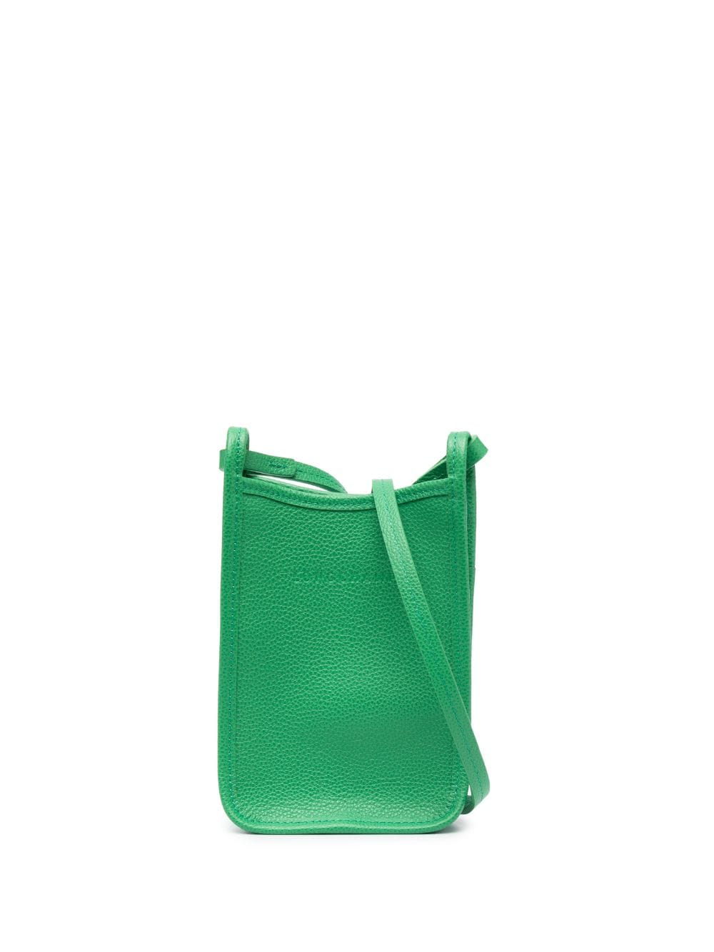 Longchamp debossed-logo shoulder bag - WARDROB