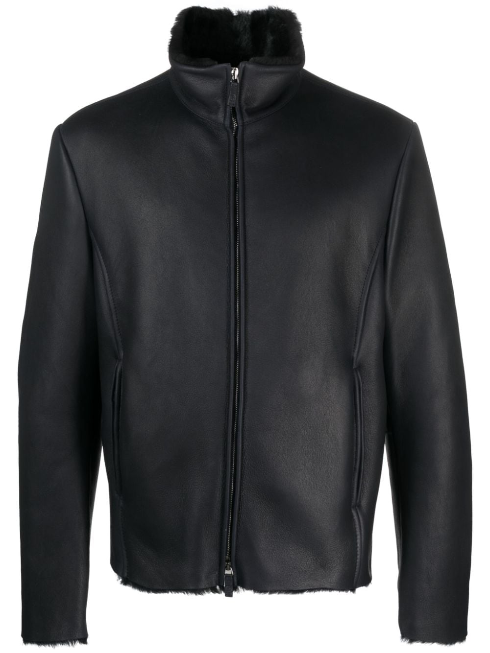 Giorgio Armani Leather Jackets for Men- Tags - WARDROB