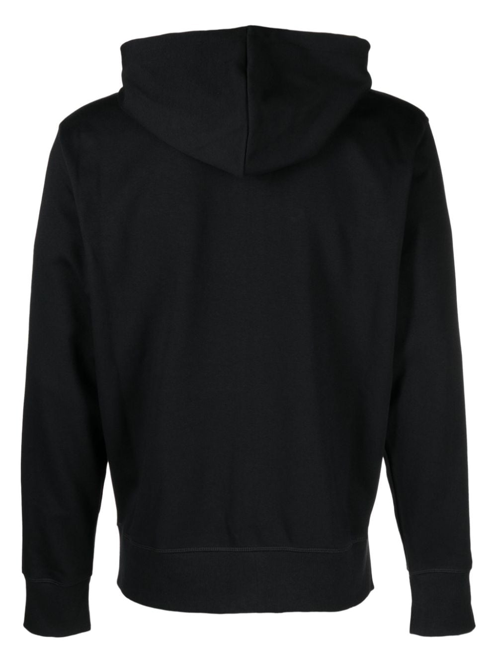 New Balance logo-print cotton-blend hoodie - WARDROB